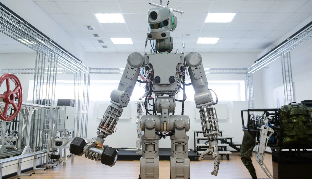 A Nemzetközi Űrállomásra készül Fedor, az orosz humanoid robot