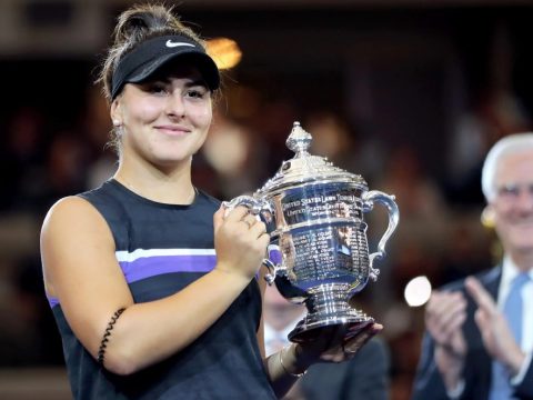 Tenisz: a román származású Bianca Andreescu nyerte a US Opent