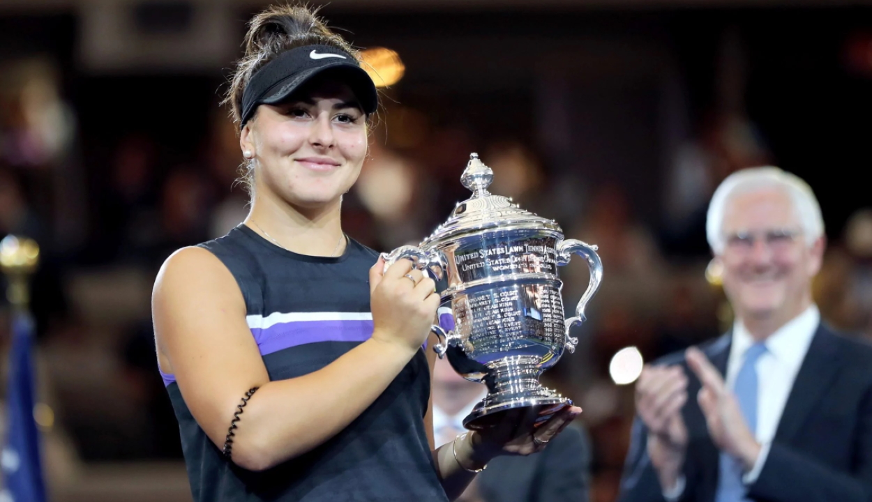 Tenisz: a román származású Bianca Andreescu nyerte a US Opent