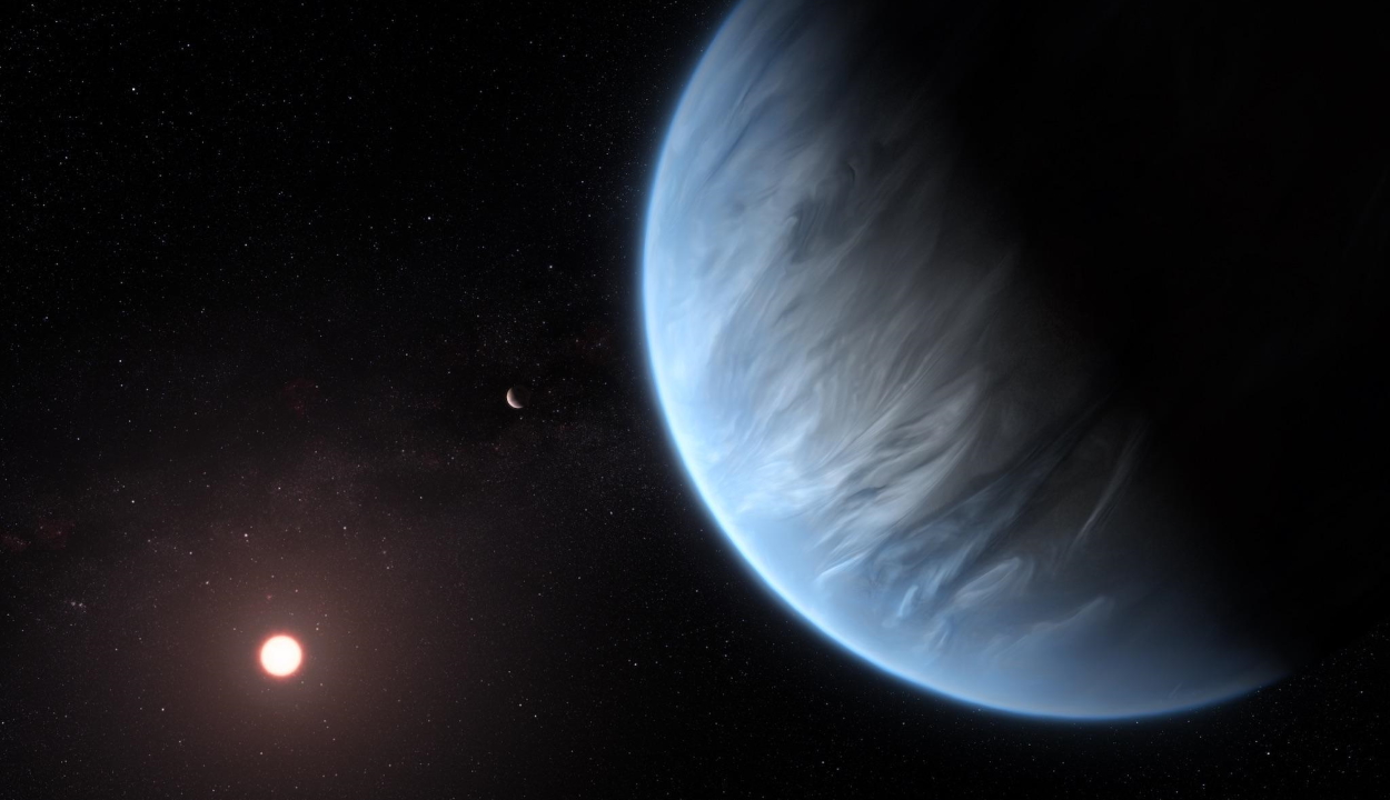 Először találtak vizet egy távoli csillag bolygójának légkörében