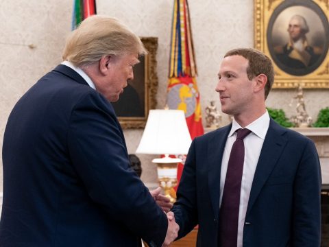 Az internet szabályozásáról tárgyalt Trump és Zuckerberg