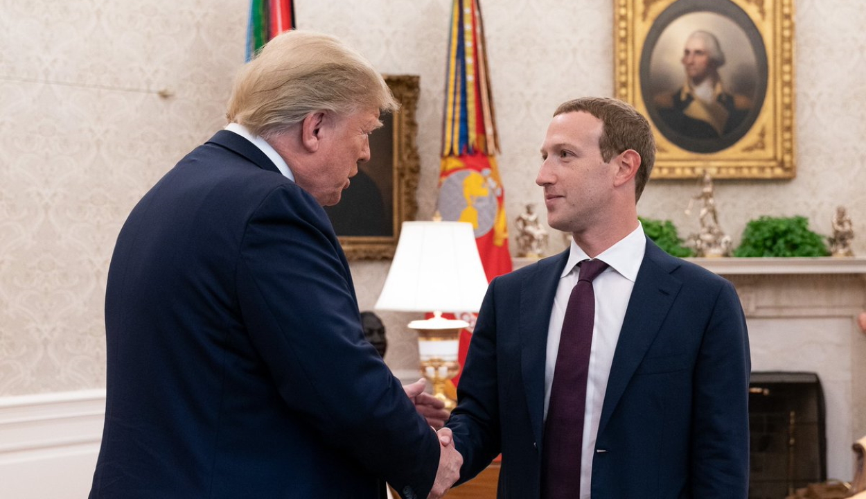 Az internet szabályozásáról tárgyalt Trump és Zuckerberg