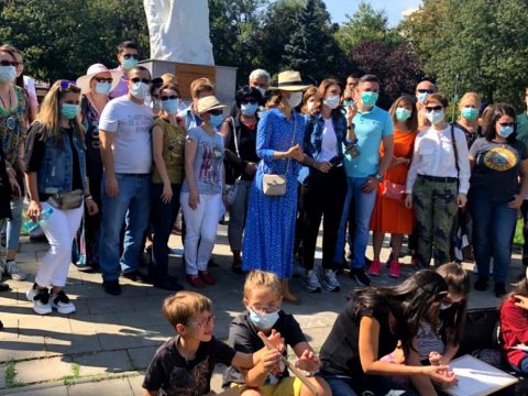 A parlagfű elleni védekezésről szóló törvény alkalmazásáért tüntettek Bukarestben