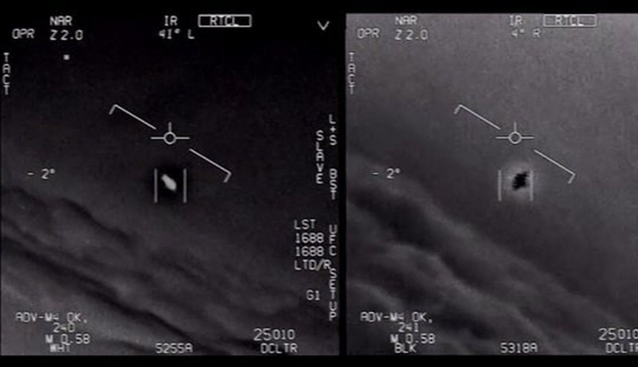 Valódi UFO-videók szivárogtak ki az amerikai hadseregtől