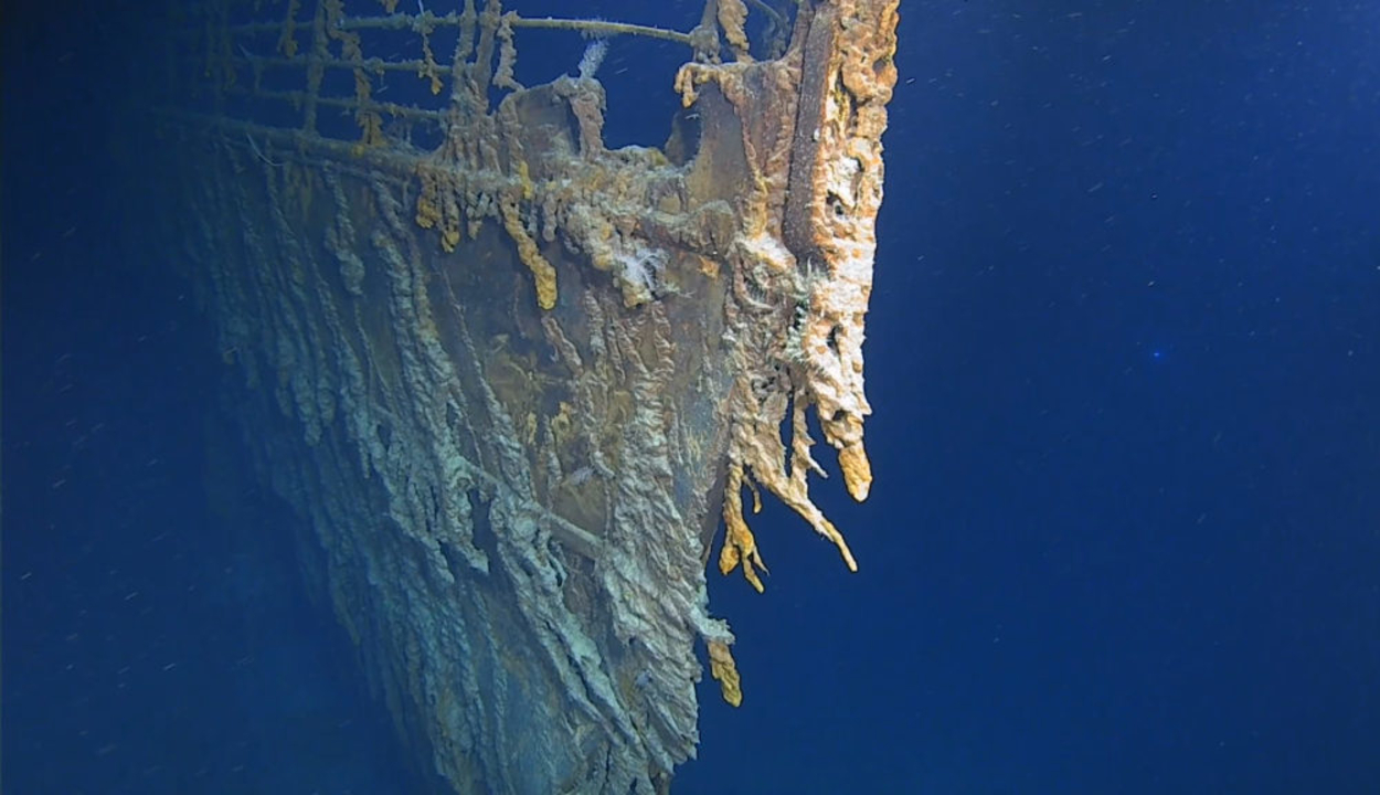 4K felvételek készültek a Titanicról