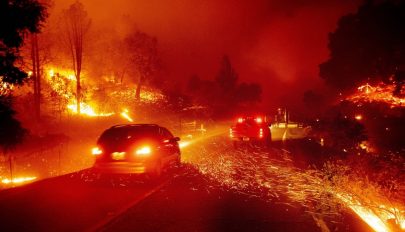 Kaliforniában ismét megszűnt az áramszolgáltatás, ezrek menekülnek a tűzvész elől