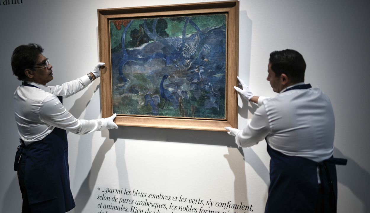 Kétmilliárd forint Gauguin egyik képéért