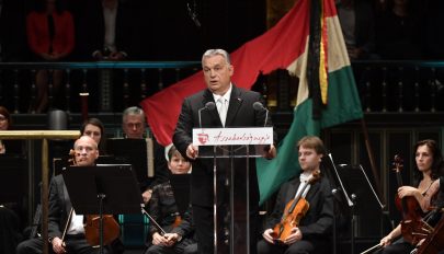 Orbán: 1956-ban is szabad és független Magyarországot akartunk magunknak a nemzetek Európájában