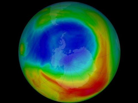 A legkisebb kiterjedésű volt az ózonlyuk 1982 óta