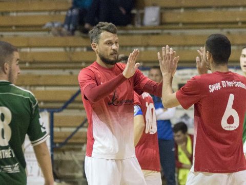 Továbbra is élen a futsal II. ligában