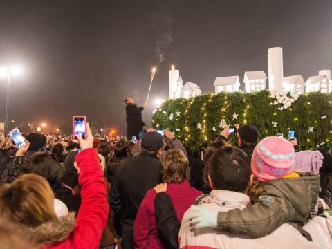 Felkapcsolják az ünnepi világítást