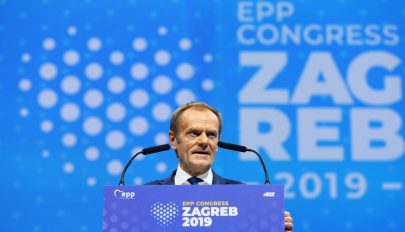 Donald Tuskot választották az Európai Néppárt elnökének