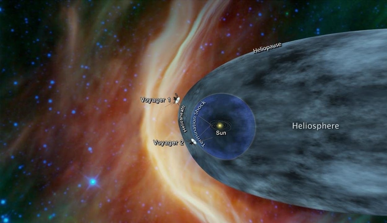 Most már biztosan csillagok között jár a Voyager 2