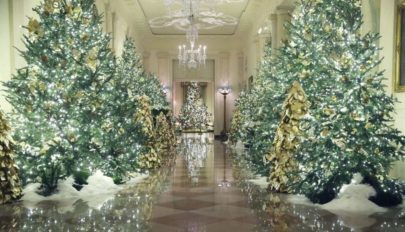 Álomszép lett a Fehér Ház idei karácsonyi dekorációja