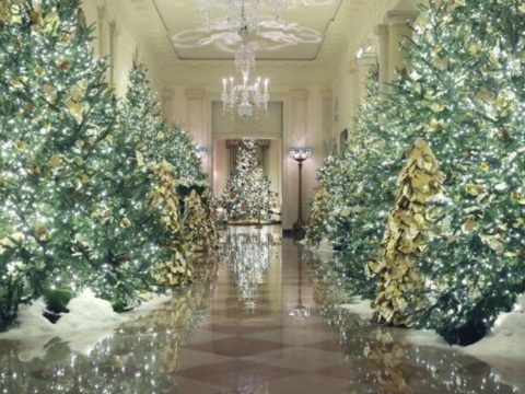 Álomszép lett a Fehér Ház idei karácsonyi dekorációja