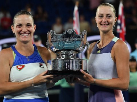 Australian Open: Babos Tímeáék nyerték a női párosok versenyét