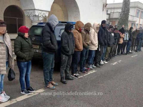 Csaknem háromszorosára nőtt a határsértők száma tavaly Romániában