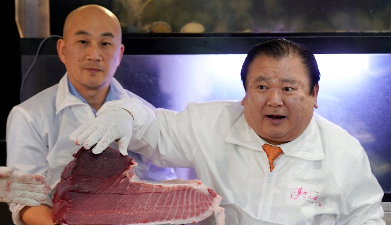 Kilónként 27 ezer lejért árvereztek el egy tonhalat Japánban