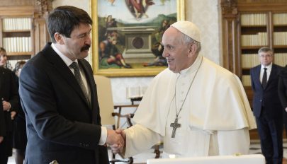 Nyilvánosságra hozták Ferenc pápa budapesti és szlovákiai látogatásának programját
