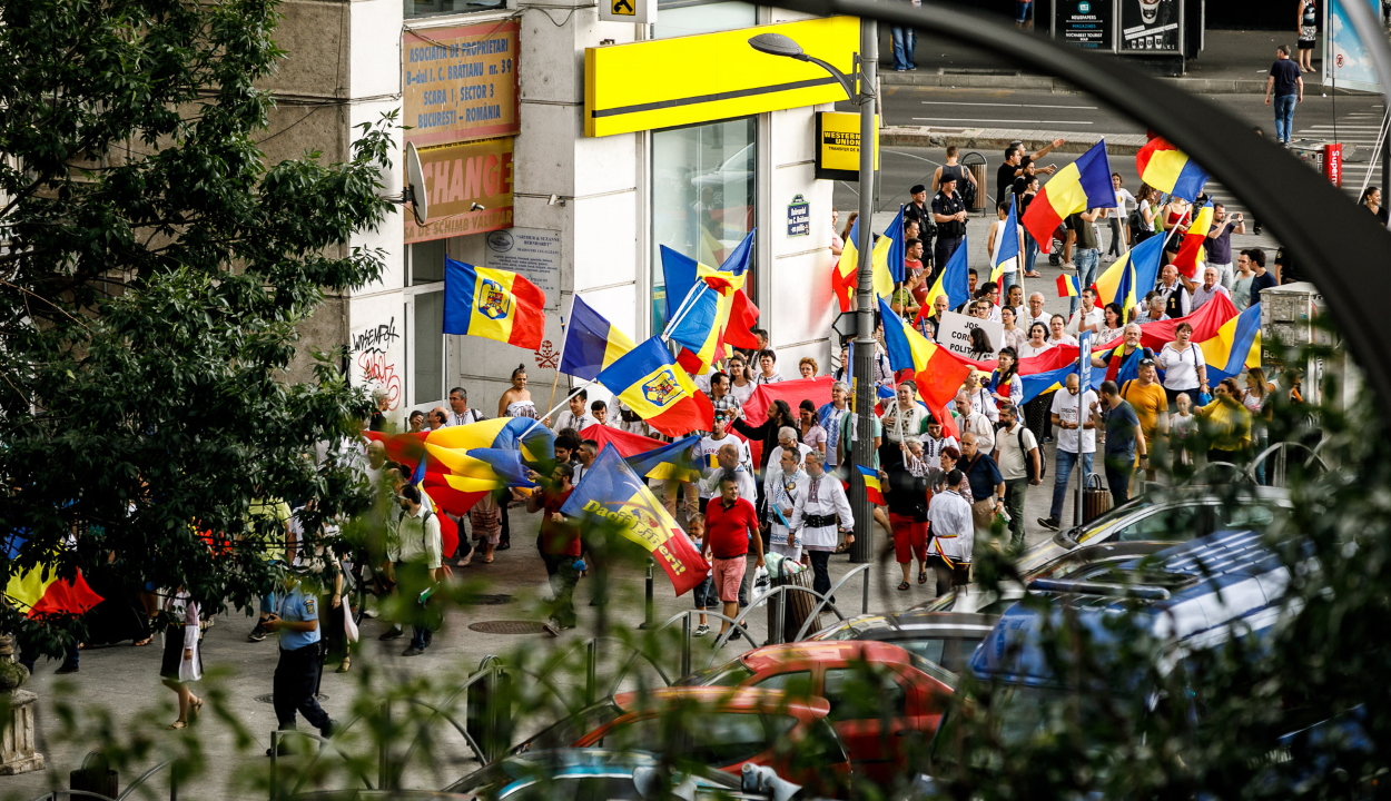 Betiltották a székelyföldi románok vasárnapra tervezett bukaresti tüntetését