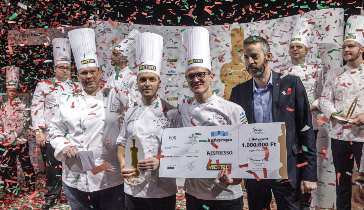 A kézdivásárhelyi Veres István nyerte a Bocuse d’Or magyar döntőjét