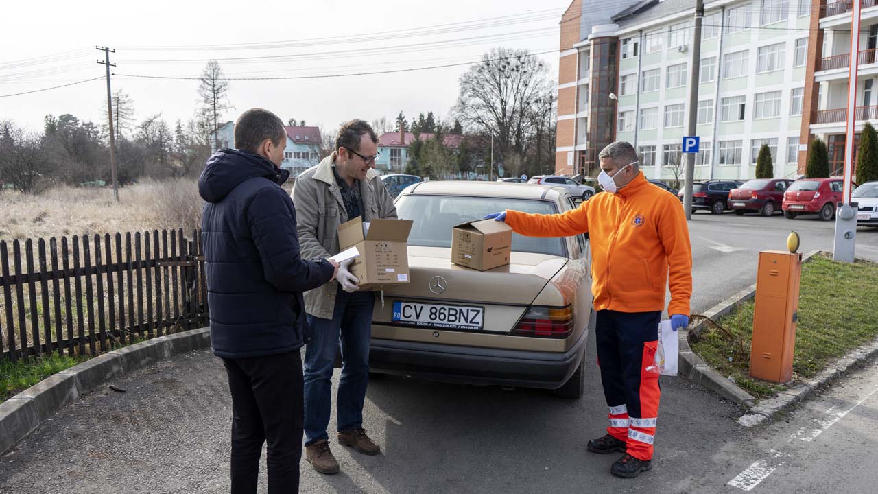 Fertőtlenítőgépet kaptak