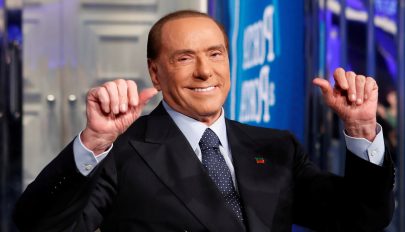 Berlusconi elmenekült a koronavírus elől