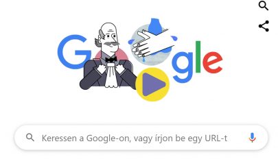 Semmelweis Ignác előtt tiszteleg ma a Google
