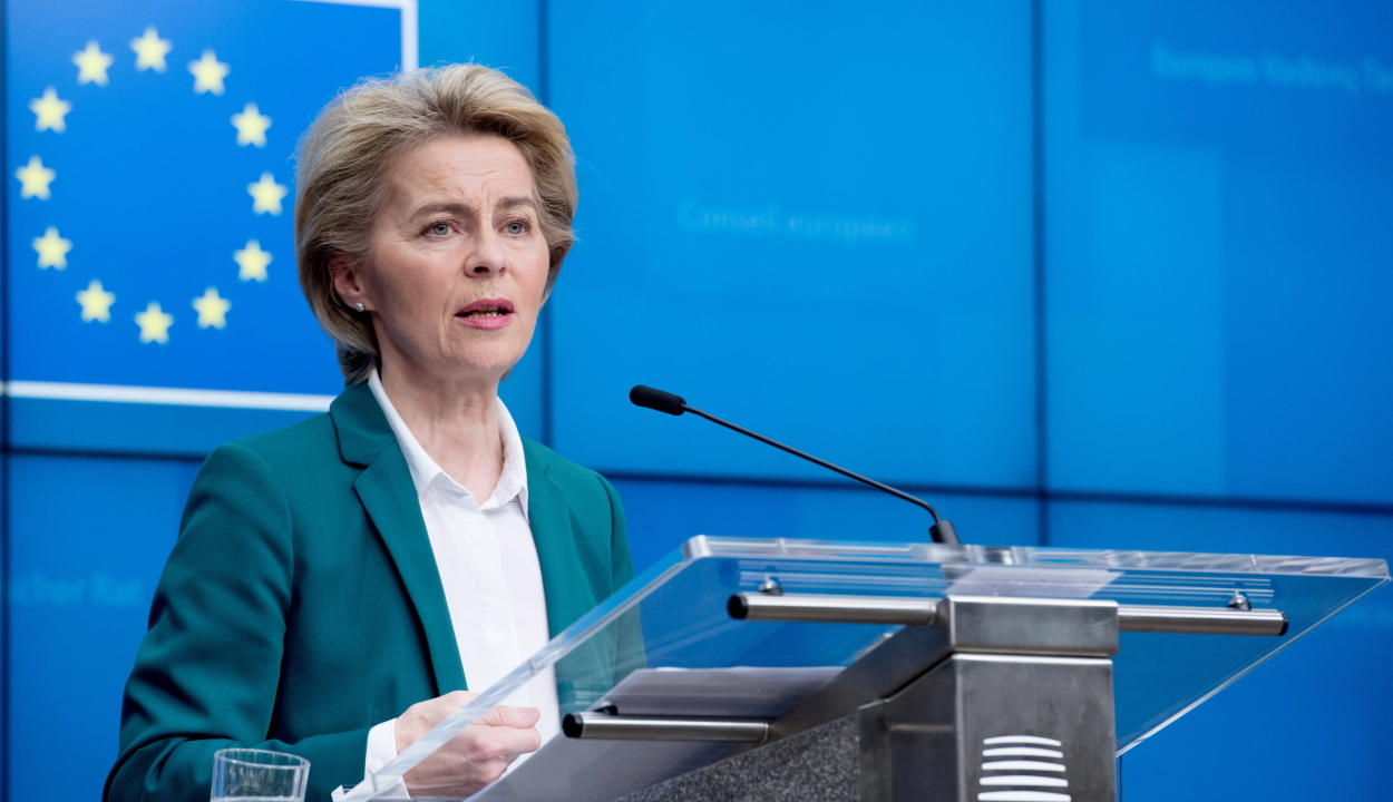 Von der Leyen: 7,4 milliárd euró gyűlt össze a koronavírus elleni küzdelemre