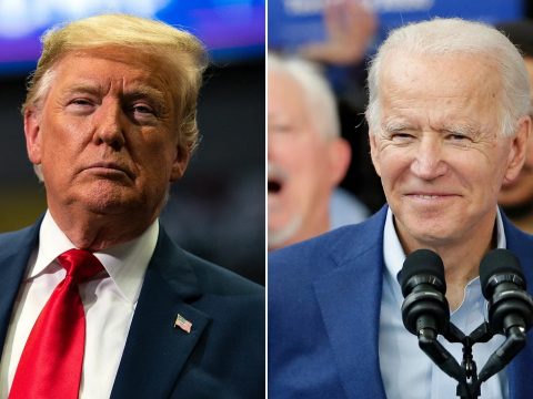 Joe Biden vezet Donald Trump előtt egy országos felmérés szerint