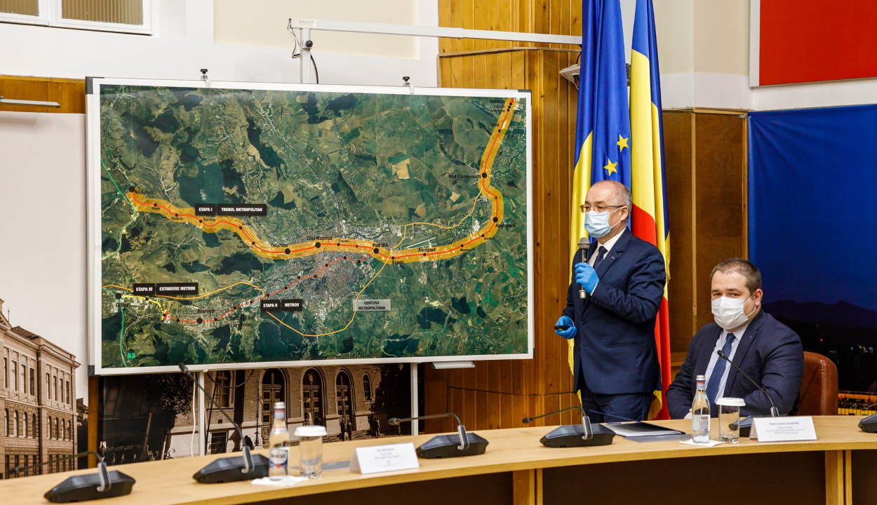 Aláírták a szerződést a kolozsvári metró és HÉV megvalósíthatósági tanulmányának elkészítésére