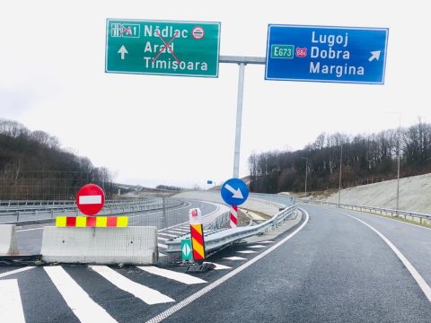 A teherforgalom számára is megnyitják a dél-erdélyi autópálya 21 kilométeres szakaszát