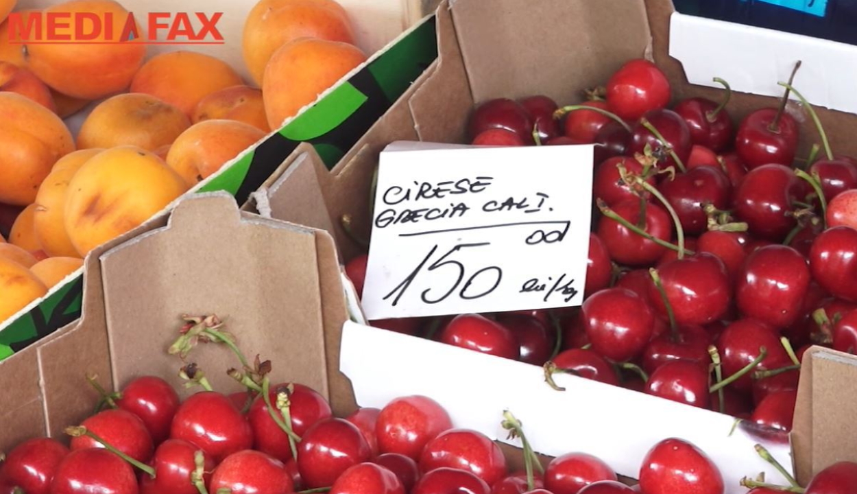 150 lejbe is kerülhet egy kiló cseresznye a bukaresti piacokon