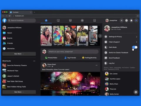 Világszerte elérhetővé vált a Facebook új kinézete és sötét módja
