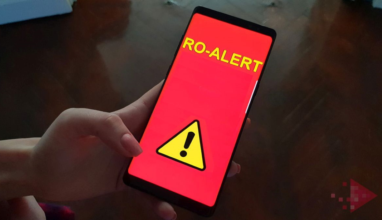 Ro-Alert üzenetben értesítették a lakosságot a vészhelyzetről