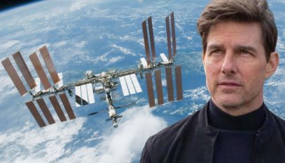 Tom Cruise az űrben forgatja új filmjét