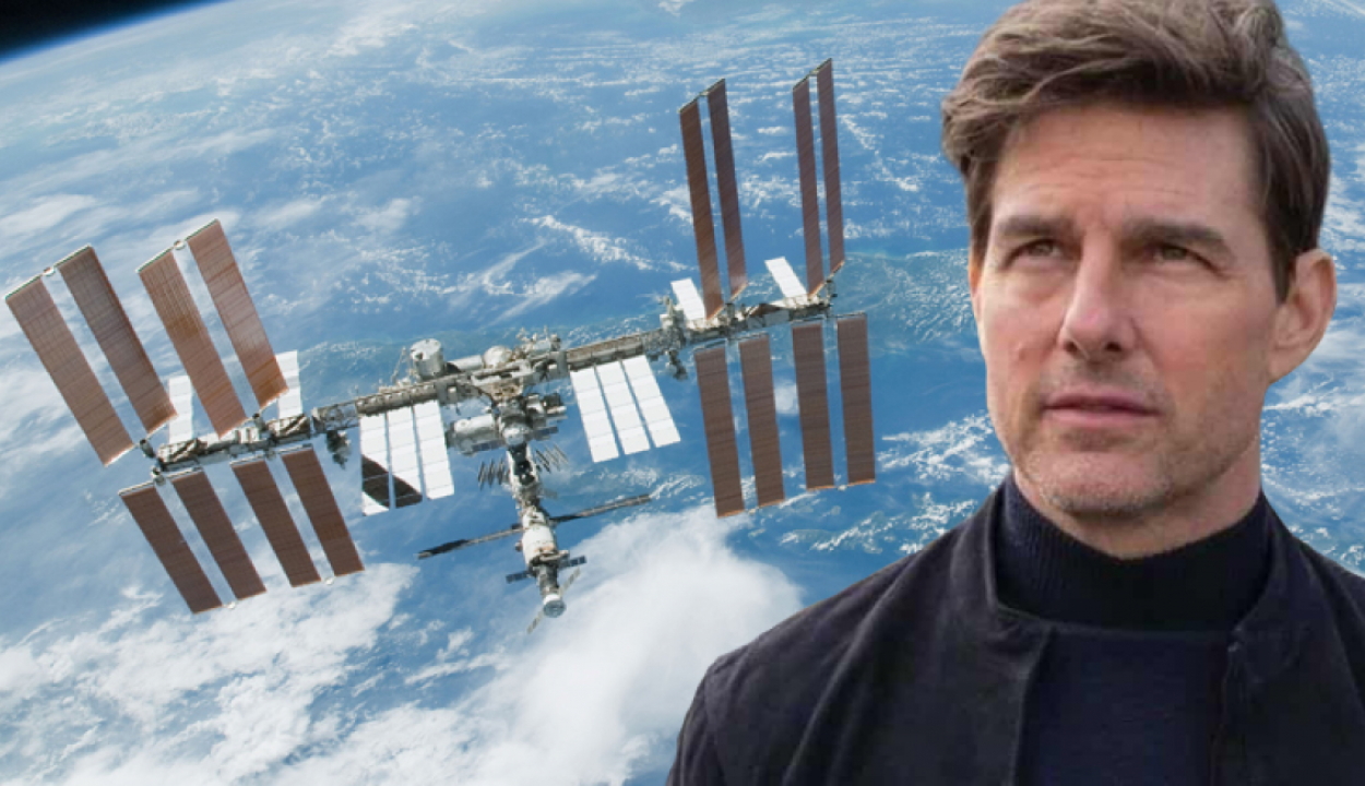 Tom Cruise az űrben forgatja új filmjét