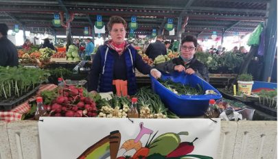 Biozöldség a piacon