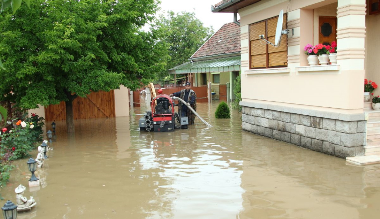 Kilenc megyében okozott károkat a rossz idő