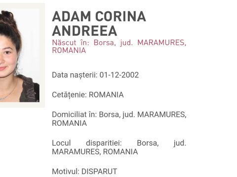FRISSÍTVE: Arad megyében találták meg az eltűnt Máramaros megyei lányt