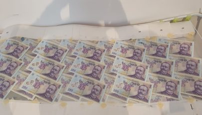 A világ legnagyobb műanyag pénz hamisítóját kapta el a DIICOT