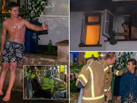 Hősként ünnepelnek egy román férfit Nagy-Britanniában, miután kimentette szomszédját a tűzből