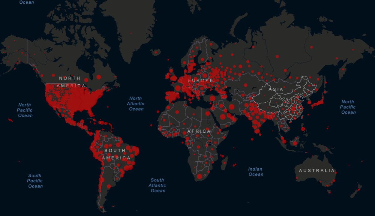 Meghaladta a 20 milliót a koronavírus fertőzöttek száma a világon