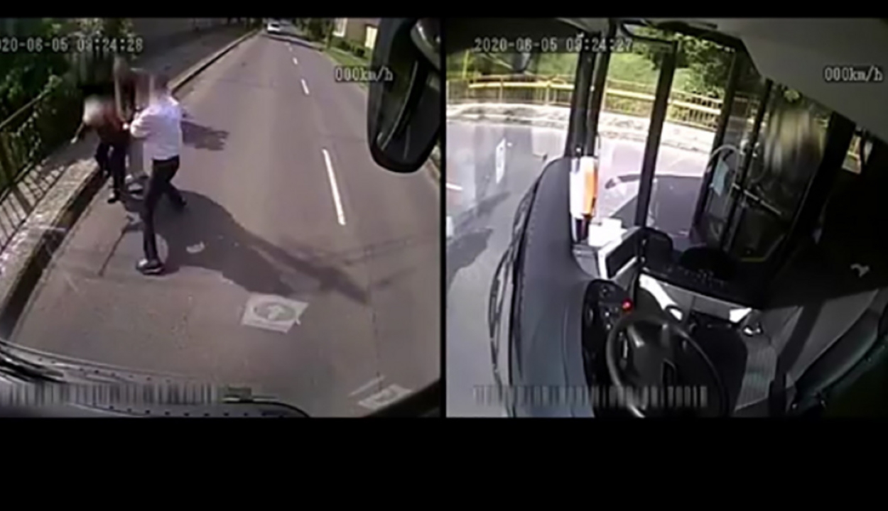 Rablást akadályozott meg egy buszsofőr