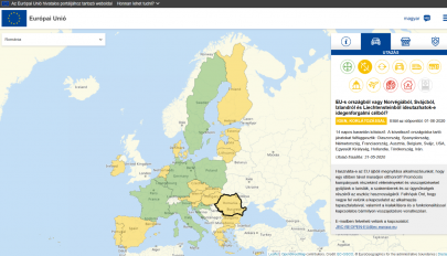 Új honlap segíti az EU-n belüli idegenforgalom biztonságos újraindítását