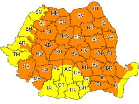 Továbbra is viharos marad az időjárás az ország nagy részében