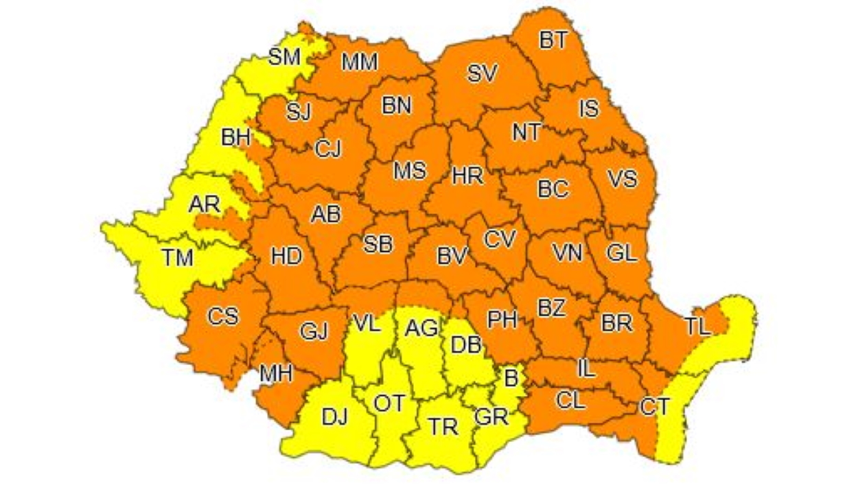 Továbbra is viharos marad az időjárás az ország nagy részében