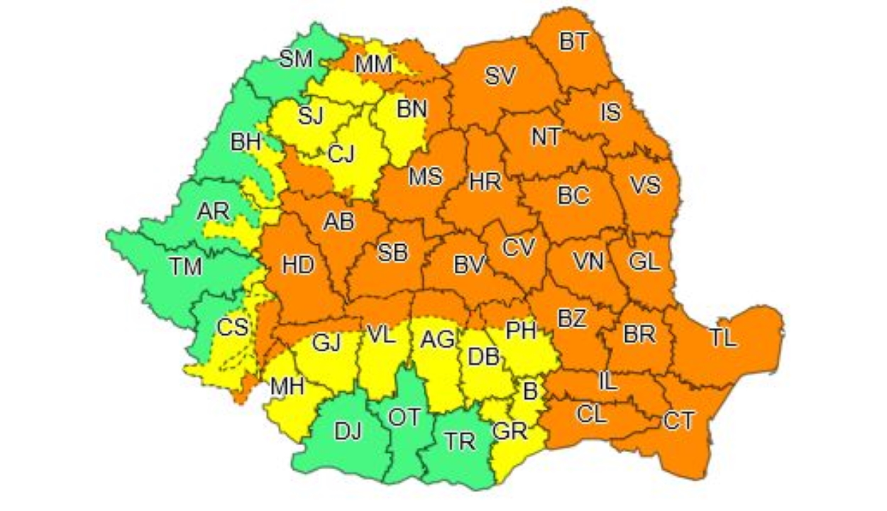 Meghosszabbították az ország középső és keleti részére érvényes másodfokú esőriasztást