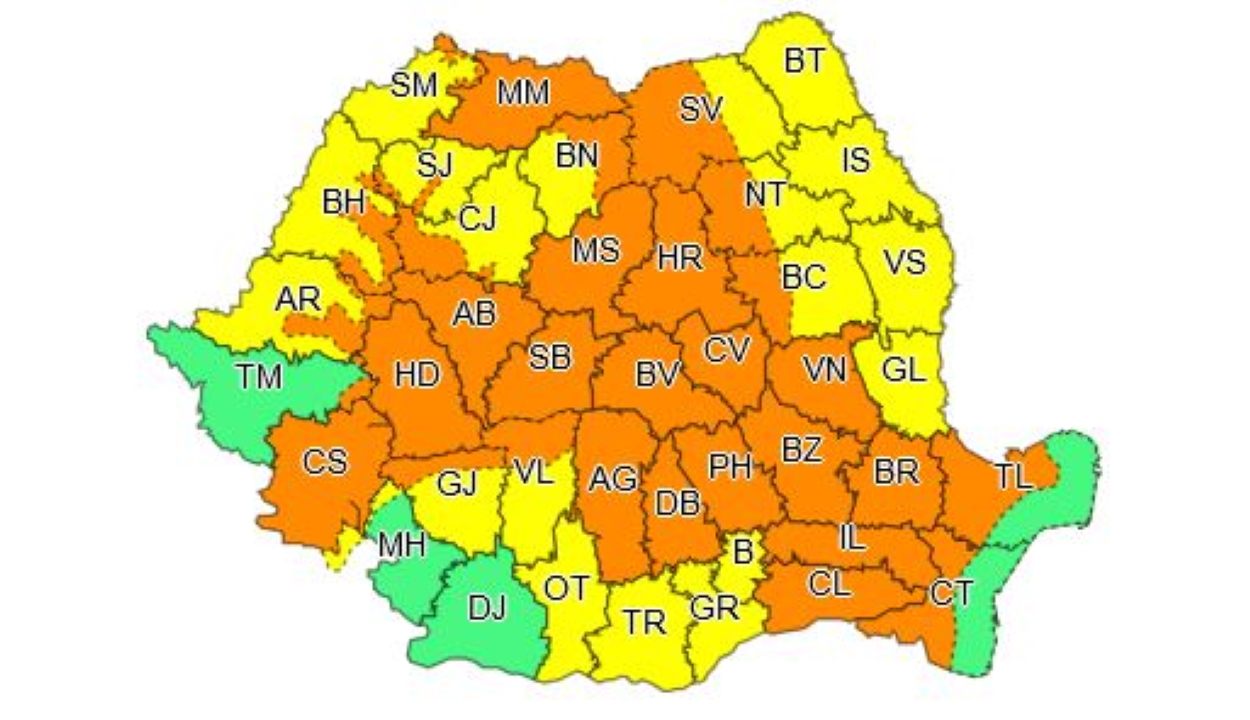 Másodfokú esőriasztás este 11 óráig az ország nagy részében