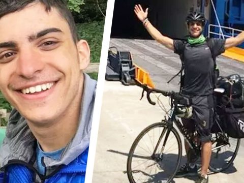 48 napig biciklizett egy görög egyetemista, hogy hazajusson